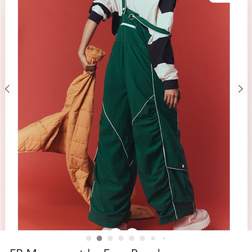 Free People Derp in the Valley Overalls - Picture 2 of 12
